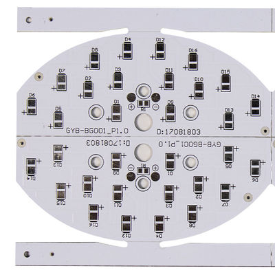 لوحة دوائر LED مستديرة سميكة 2.0 مم من جانب واحد من ثنائي الفينيل متعدد الكلور